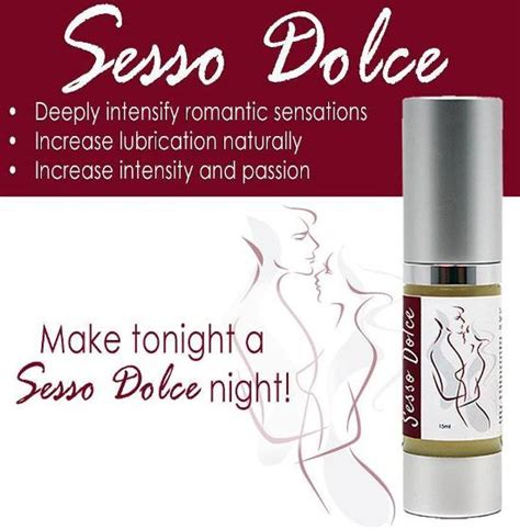 sesso dolce|Sesso Dolce Cream Intimacy Enhancement from HB Naturals.